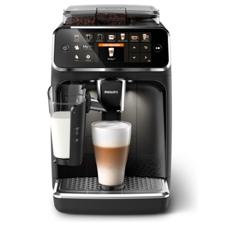 Kavos virimo aparatas PHILIPS LatteGo EP5441/50, juodas