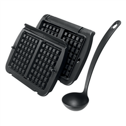 TEFAL  XA724810  Waffle Plates  Black