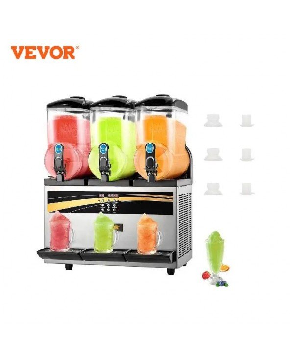 45L "Slushy Machine" išmanusis LED valdymo skydelis Gėrimų dozatorius Gėrimų granuliuojantis Smoothie Maker