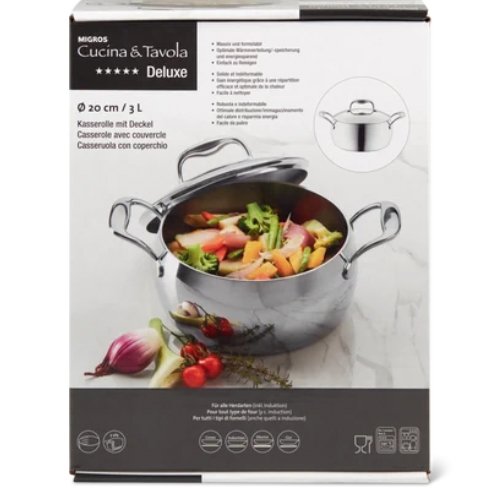 Puodas MIGROS CUCINA & TAVOLA DELUXE, Ø20 cm, 3 l