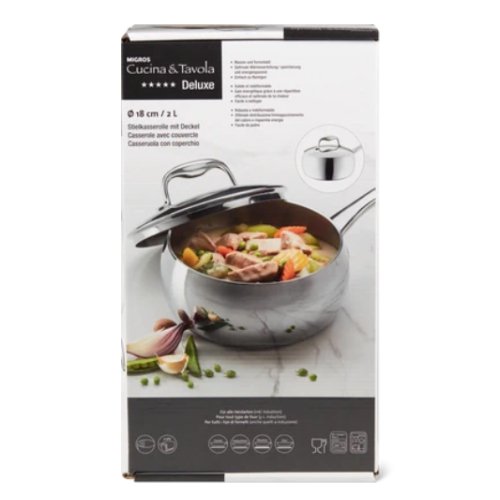 Puodas MIGROS CUCINA & TAVOLA DELUXE, Ø18 cm, 2 l
