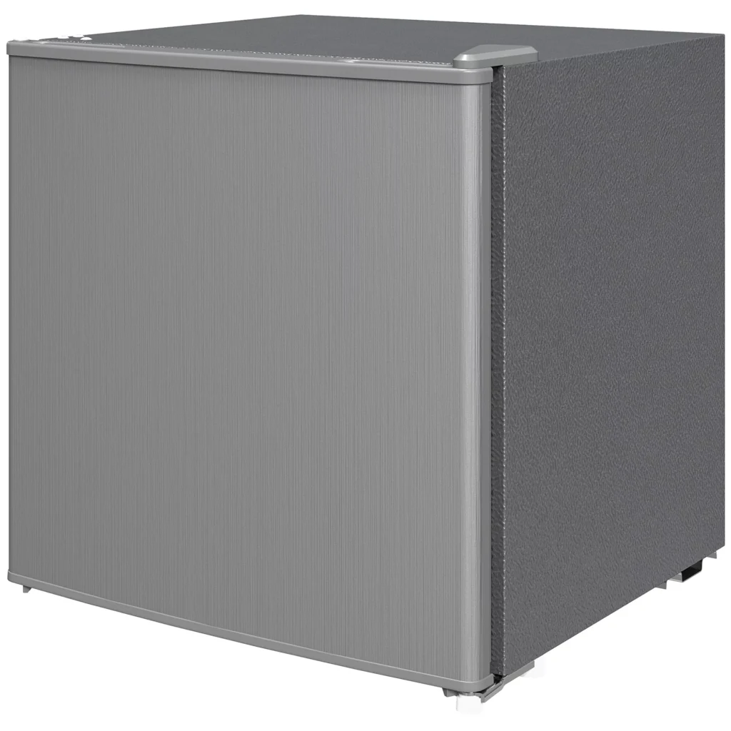 HOMCOM mini šaldiklis 35 L, elektrinis, laisvai pastatomas, 161 W, mini šaldymo dėžė, mini šaldytuvas nuo -14 iki -24 ℃, 5 lygių temperatūros reguliavimas, 47 x 44,2 x 48,8 cm, pilka
