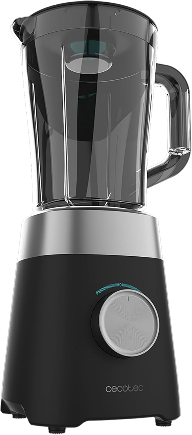 Blenderis Cecotec Power Black Titanium 1300MAX B, 1300 W, ledo smulkinimas, juodas