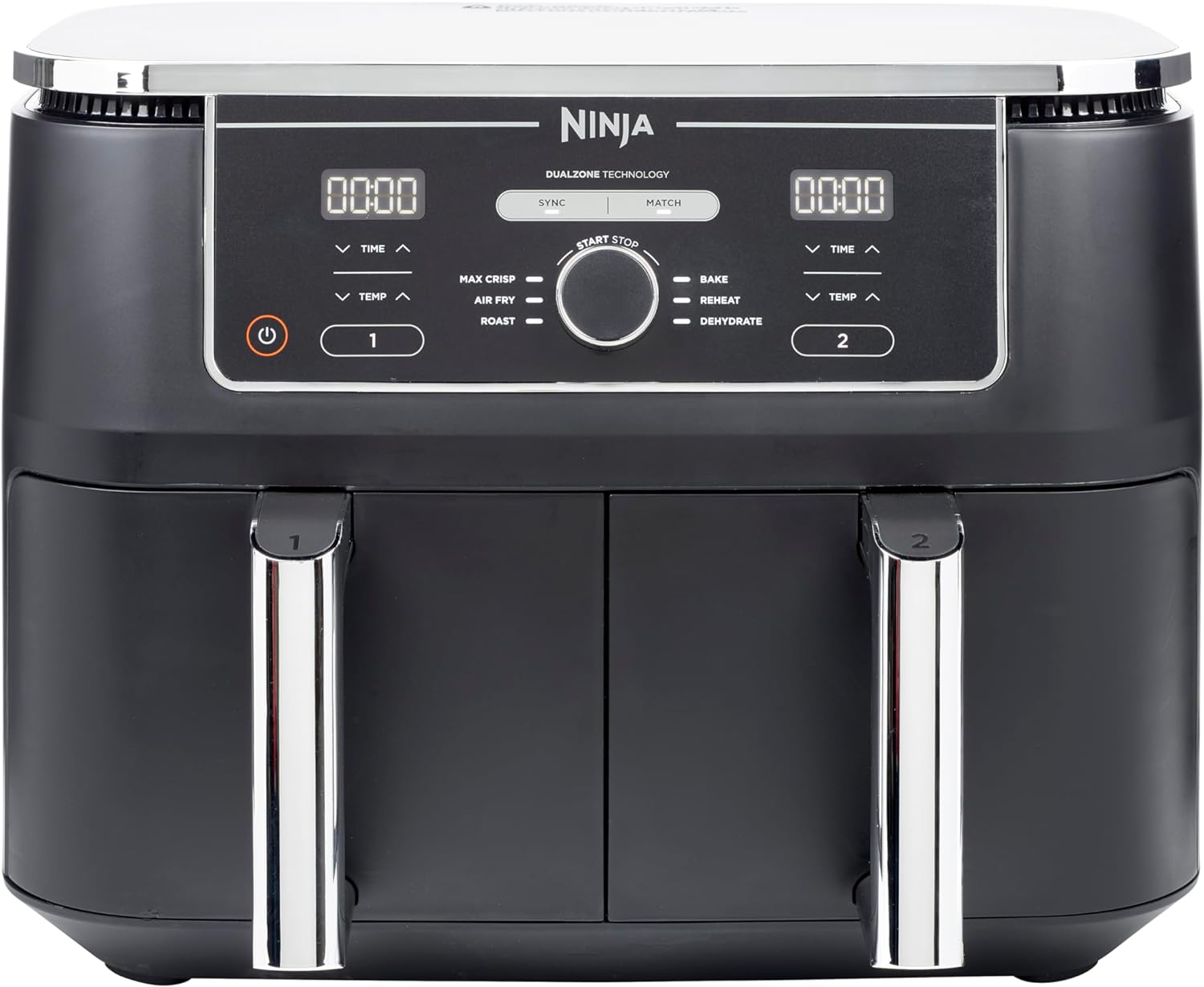 Karšto oro gruzdintuvė Ninja AF400EU Juoda