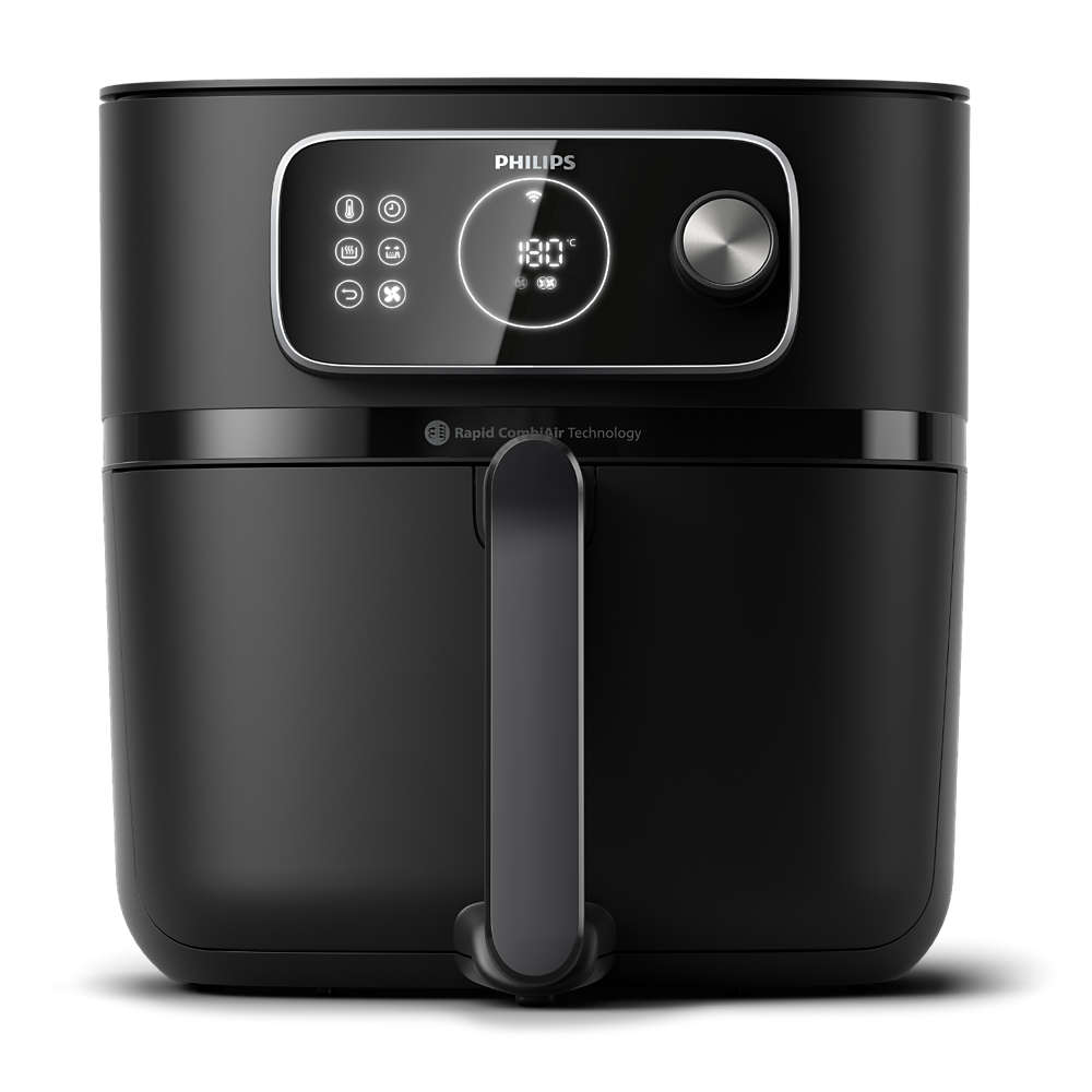 Philips Airfryer Combi XXL Connected, 8,3 L, 2200 W, juoda - Gruzdintuvė