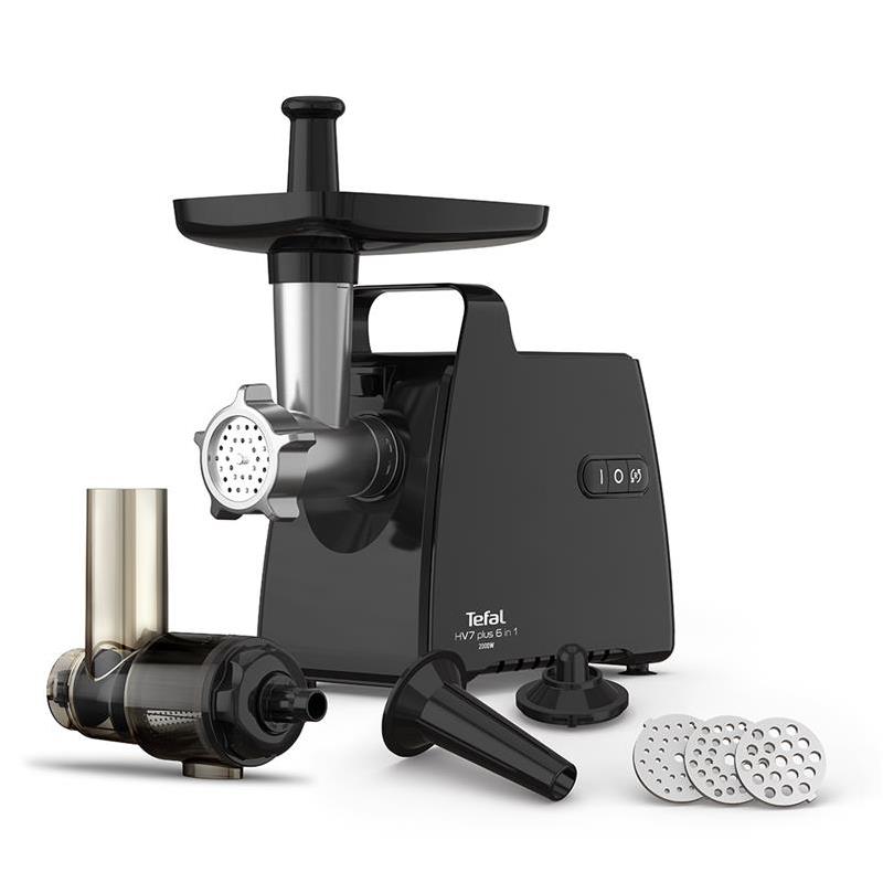 Tefal HV7 Plus 6-in-1, juoda - Mėsmalė, NE553838