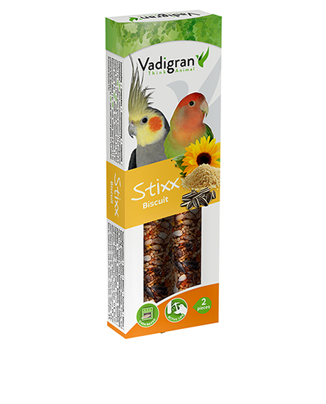 Vadigran Stixx Biscuit skanėstai paukščiams, 115 g, 2 vnt