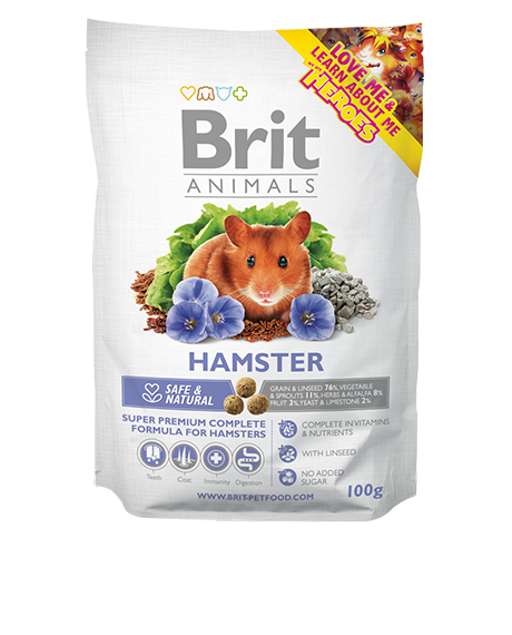 Brit Animals maistas žiurkėnams, 100 g