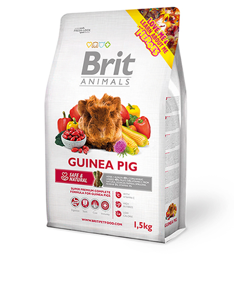 Brit Animals maistas jūrų kiaulytėms, 1.5 kg