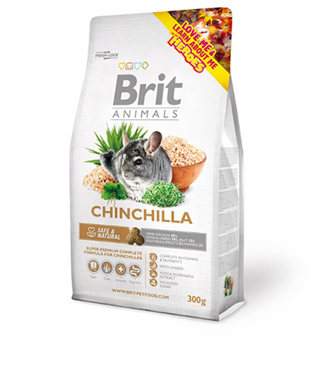 Brit Animals maistas šinšiloms, 300 g