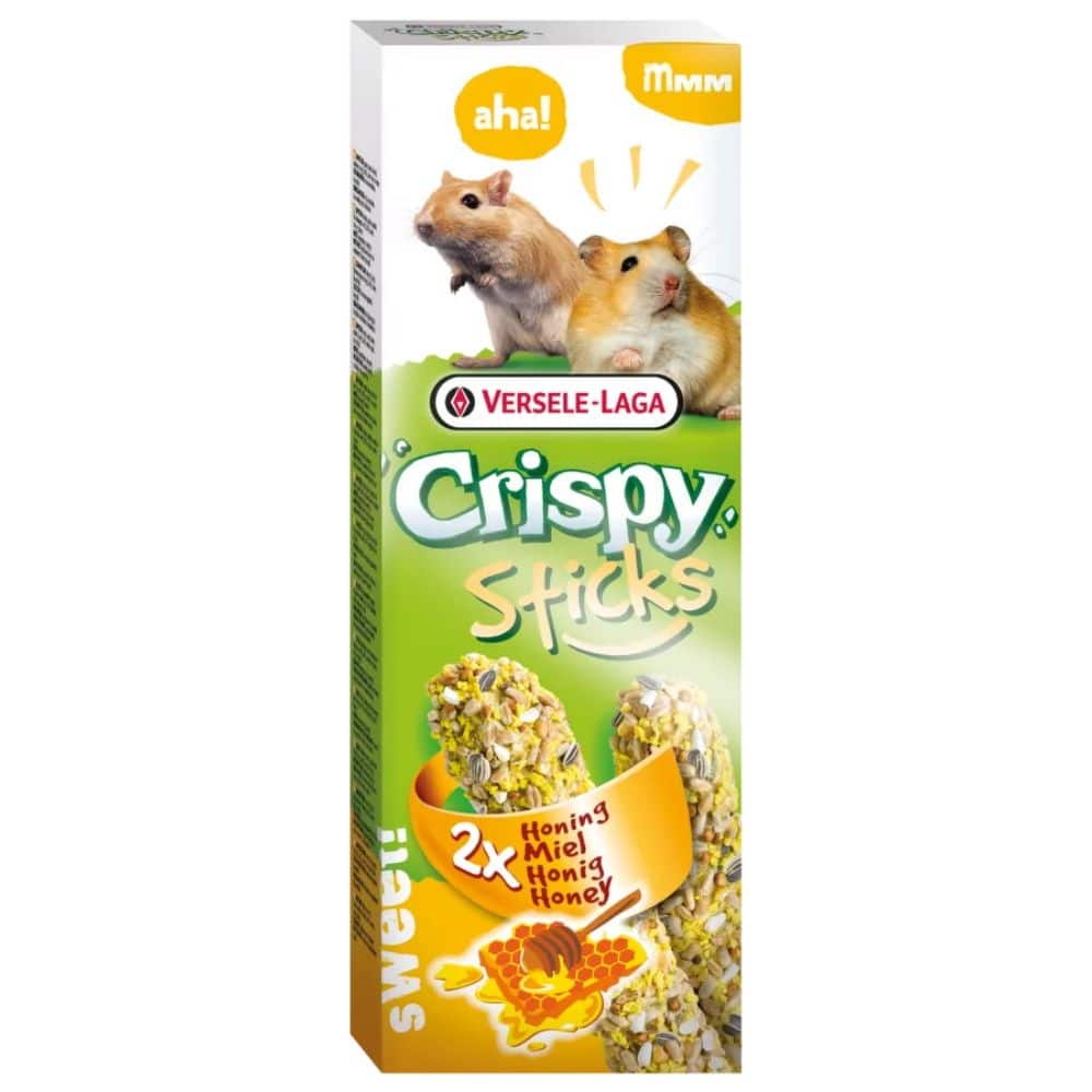 Versele-Laga Crispy skanėstai su medumi žiurkėnams ir smiltpelėms, 110 g
