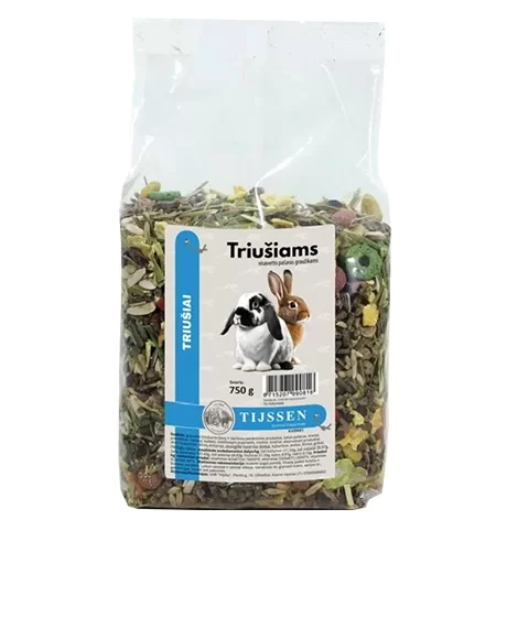 Tijssen pašaras triušiams, 750 g