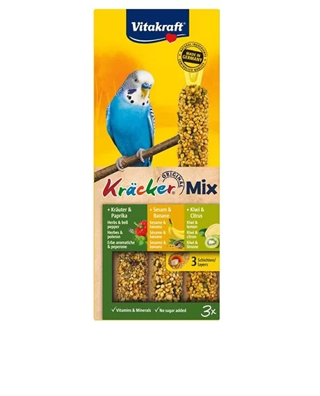 Vitakraft Kräcker Mix skanėstai papūgoms, 3 vnt
