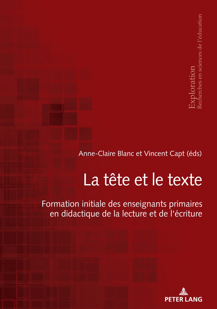 La tête et le texte: Formation initiale des enseignants primaires en didactique de la lecture et de l’écriture