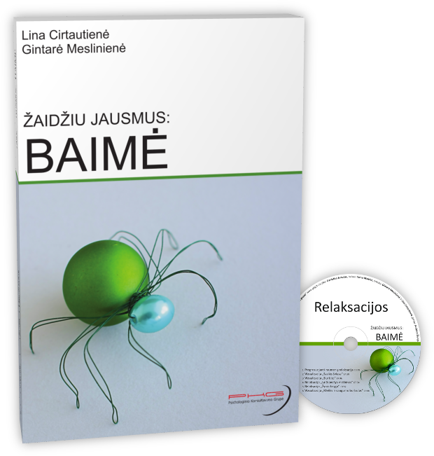 Žaidžiu jausmus: Baimė + CD