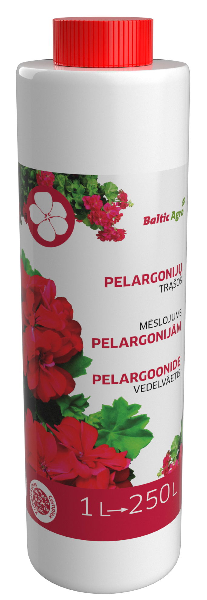 Koncentruotos skystos pelargonijų trąšos, 1 L