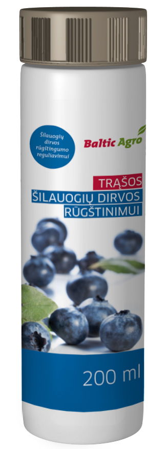 Trąšos šilauogių dirvos rūgštinimui, 200 ml