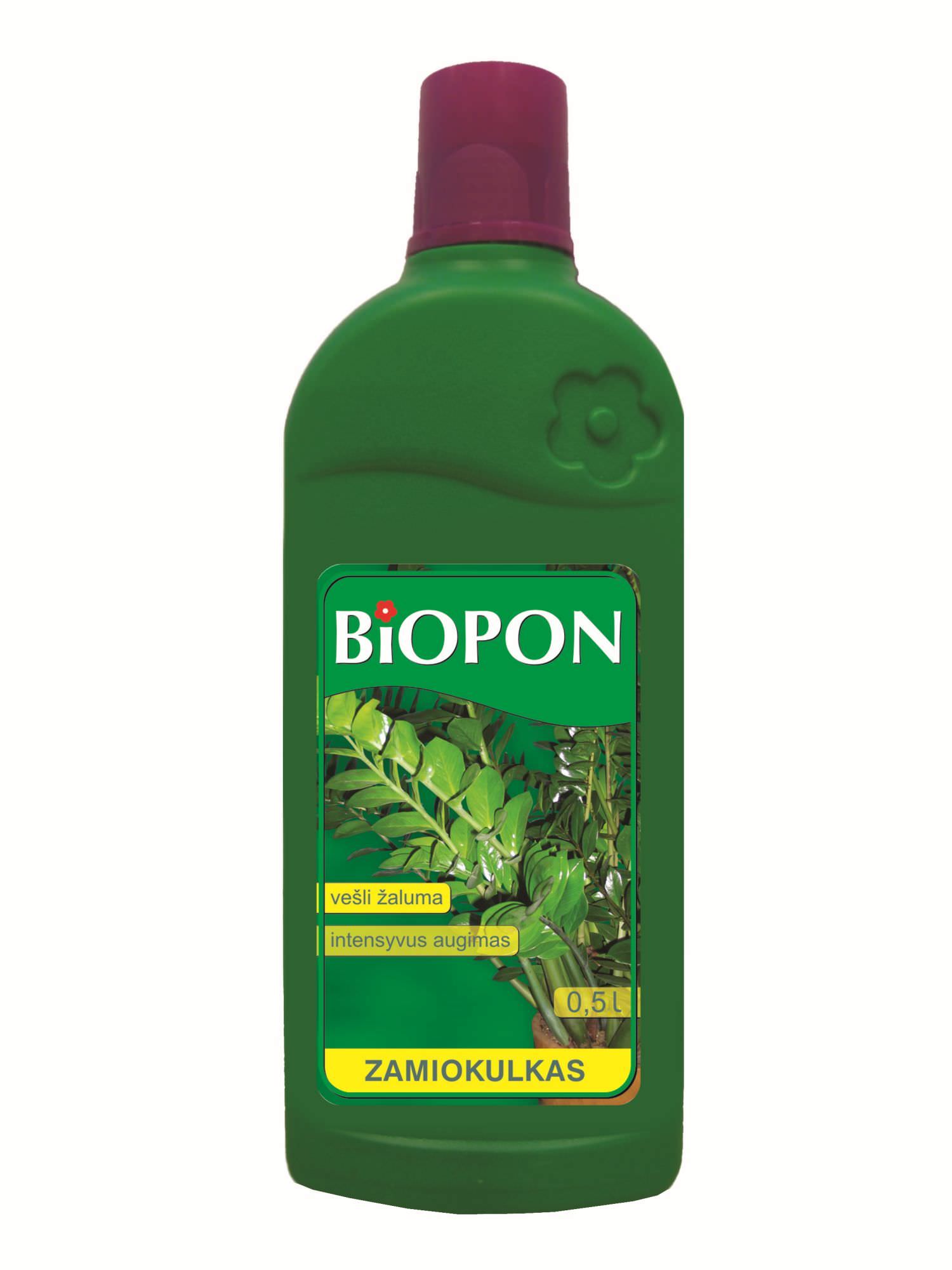 Zamiokulkų trąšos BIOPON, 500 ml