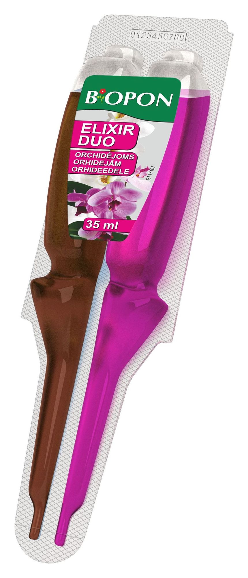 BIOPON ELIKSIR DUO trąšos orchidėjoms, 35 ml.