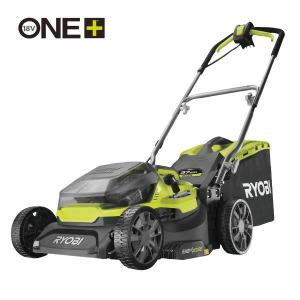 Akumuliatorinė vejapjovė RYOBI RY18LMH37A-225, 2 x 18 V, 2 x 2,5 Ah, 37 cm, 45 l, hibridinė