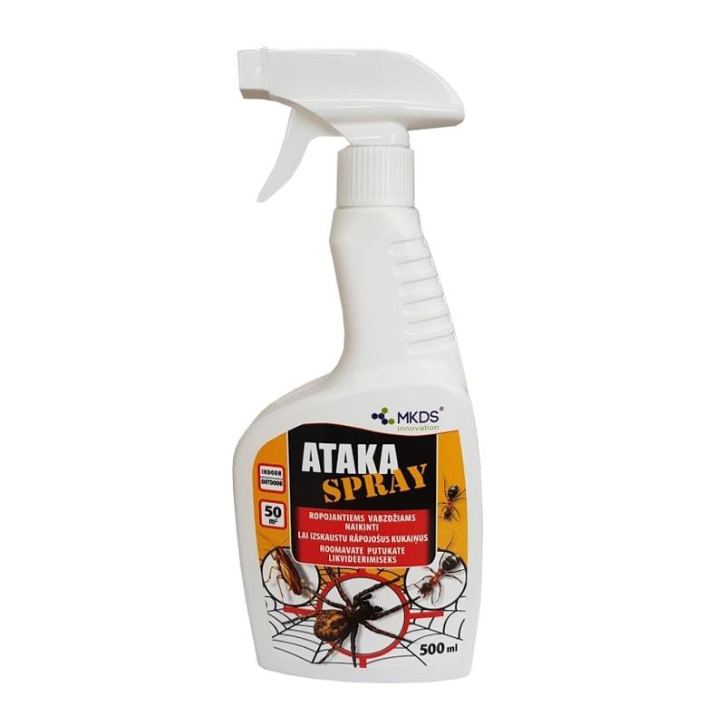 Insekticidas ATAKA SPRAY, 500 ml