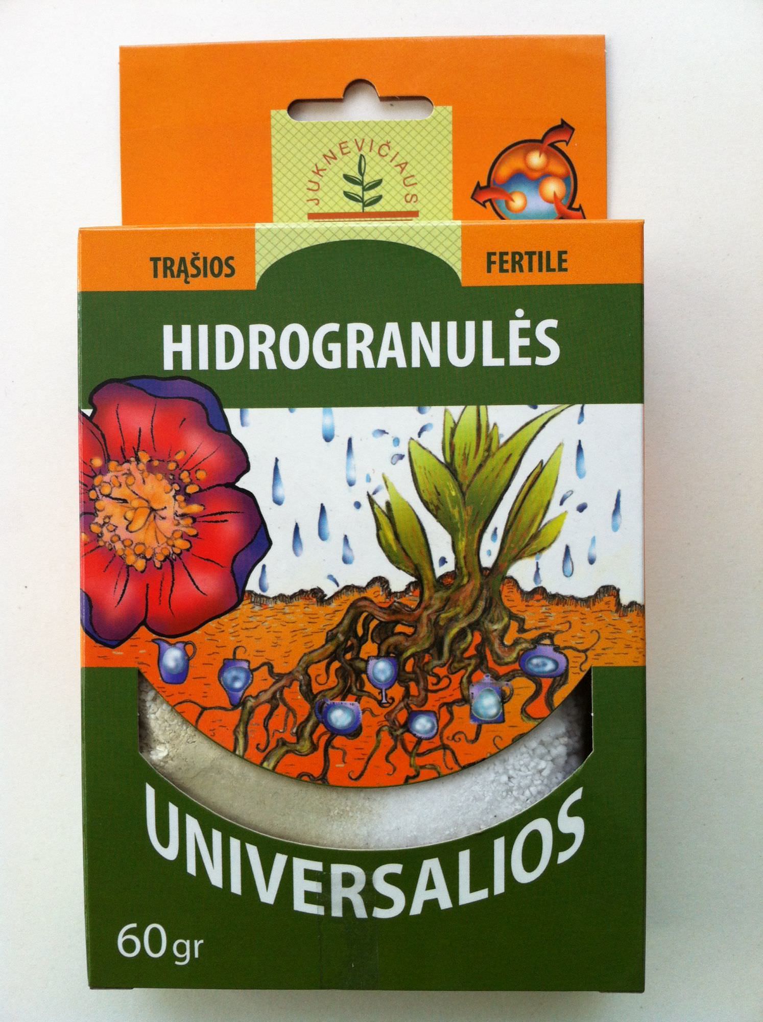 Hidrogranulės, 60 g