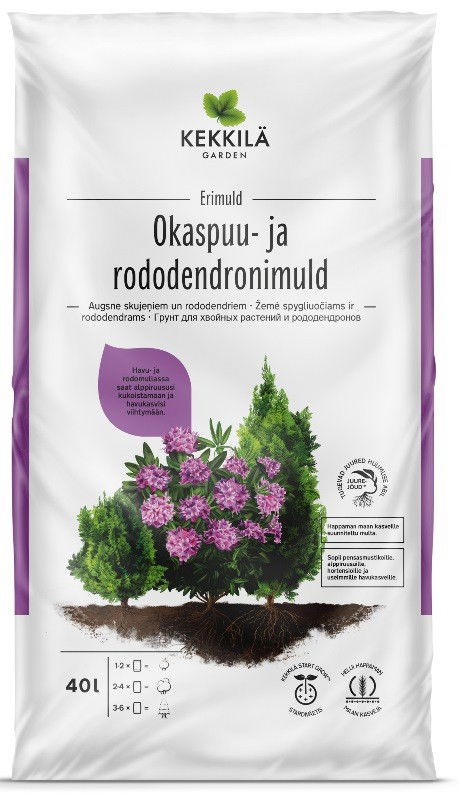 Spygliuočių ir rododendrų žemė KEKKILA, 40 L