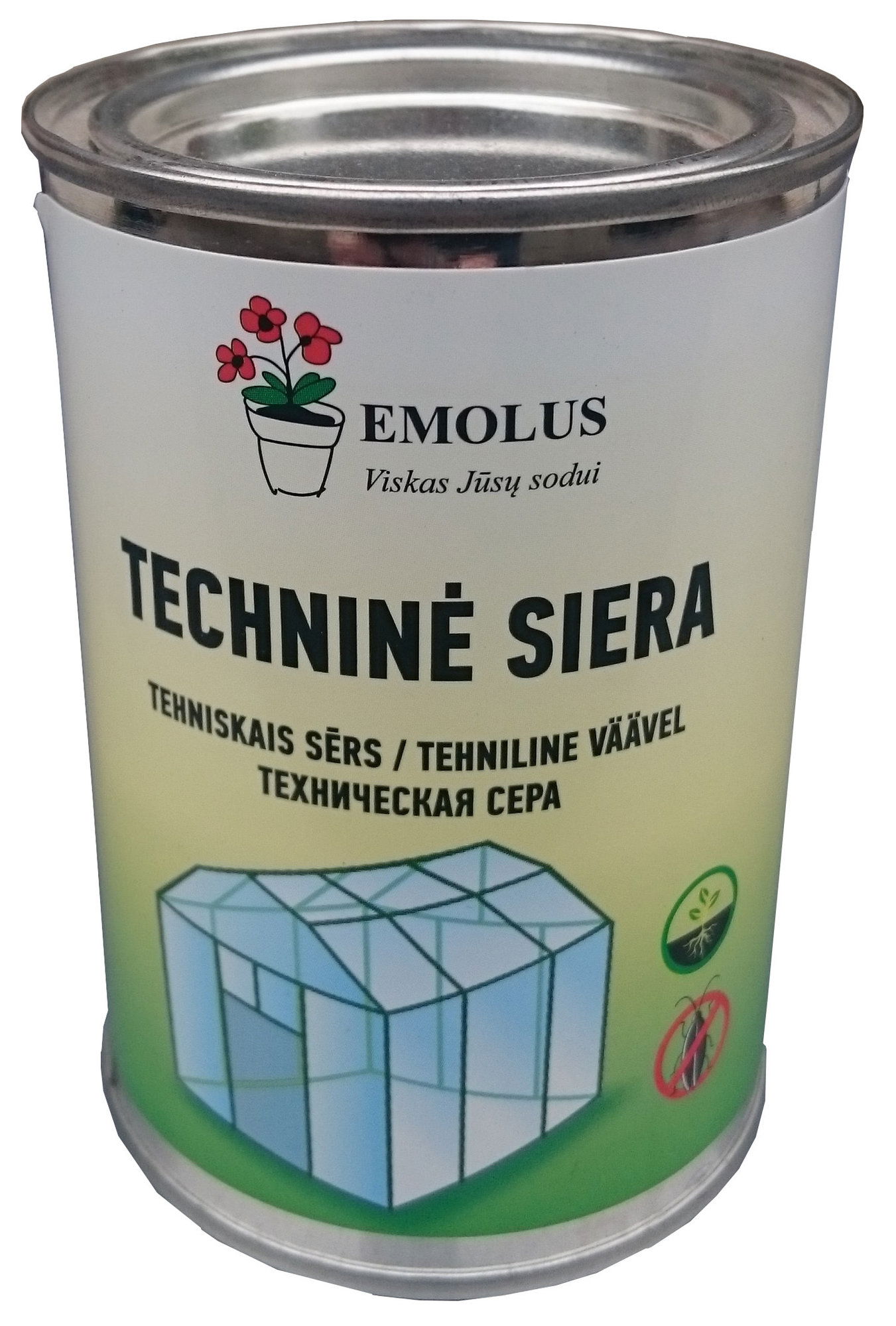 Sieros dūmadėžė, techninė siera, 450 g