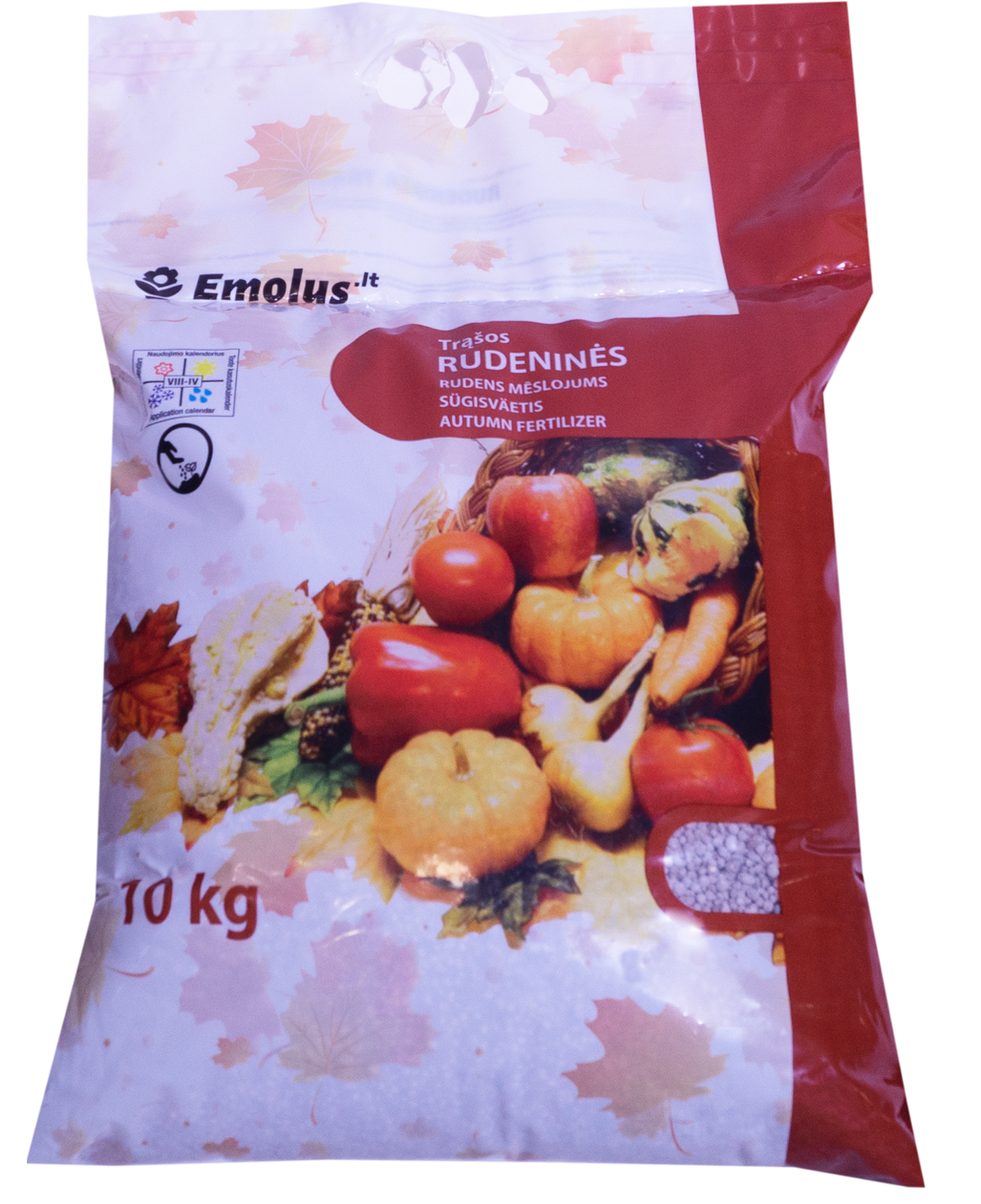 Rudeninės kompleksinės trąšos EMOLUS, 10 kg