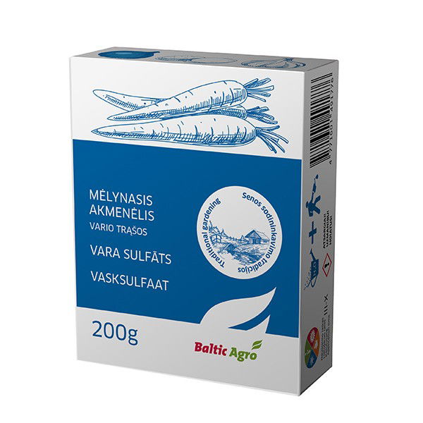 Vario sulfatas MĖLYNASIS AKMENĖLIS, 200 g