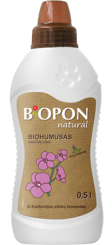 Biohumusas orchidėjoms BIOPON NATURAL, 0,5 L