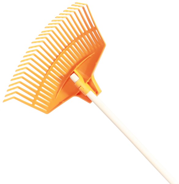 Plastikinis grėblys su kotu 25 dantų IGR2