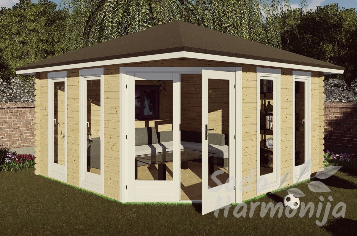 Kampinis sodo namelis Emden 40mm