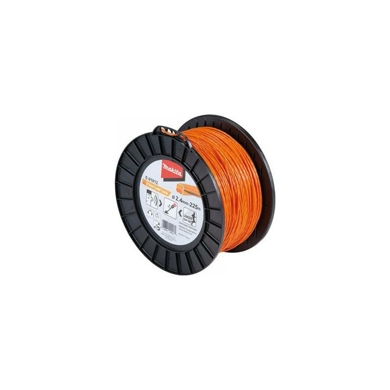 E-01812 MAKITA ŻYŁKA NYLONOWA KONICZYNA 2.4mm/225mb