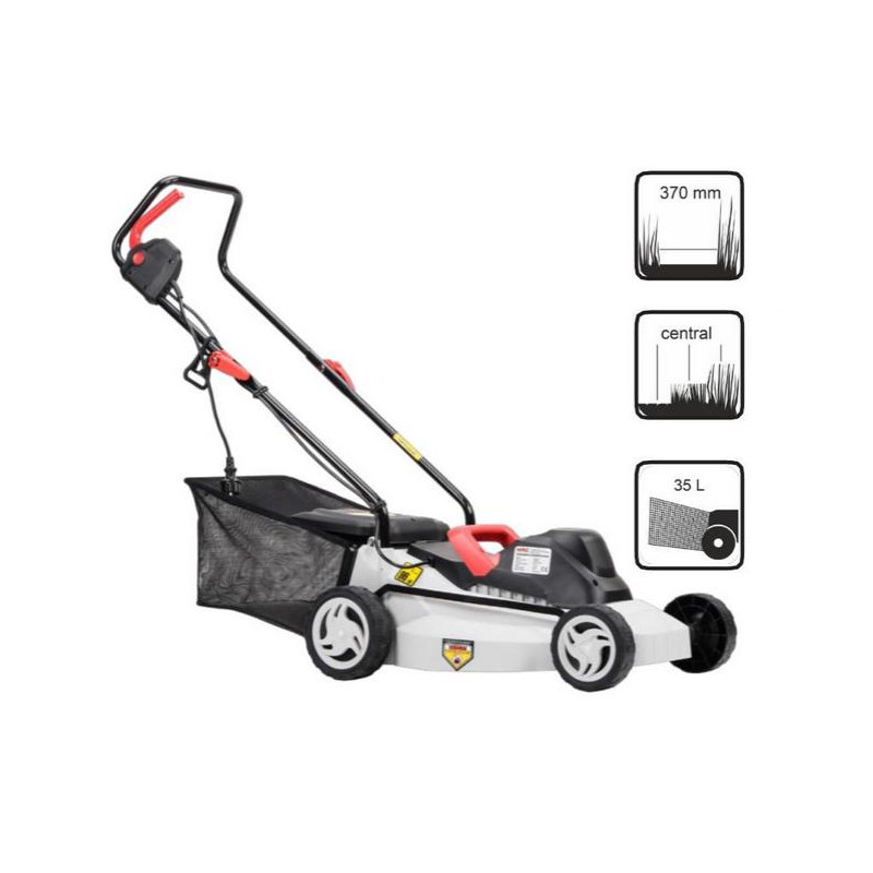 NAC ELEKTRINĖ VEJAULĖ 1500W 37cm LE15-37-PB-S