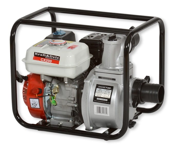 Benzininis vandens siurblys 5.5AG, 2col 600L/h KD770
