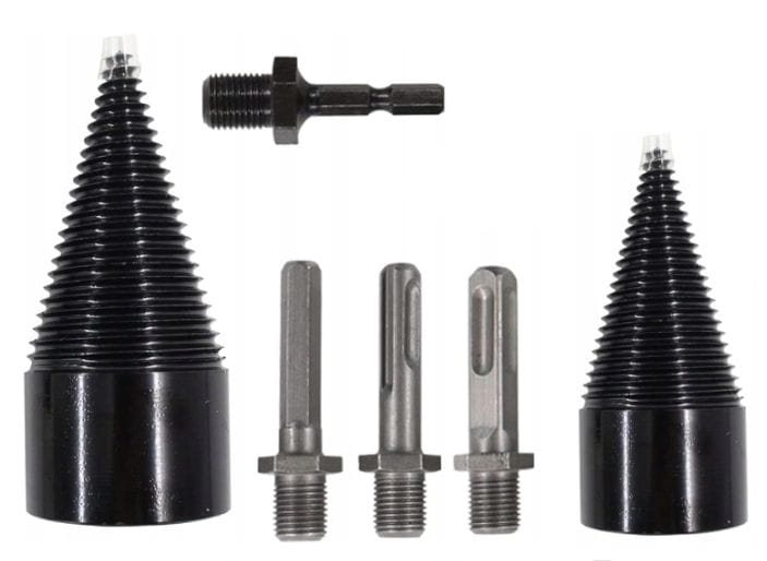 Medienos skaldymo grąžtų rinkinys 32mm / 42mm KD11248