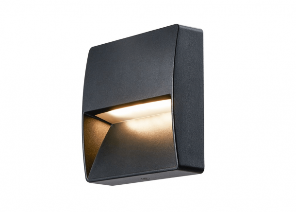 Šviestuvas SLV DOWNUNDER OUT SQ LED, fasadinis, 4.5W, 150lm, IP65