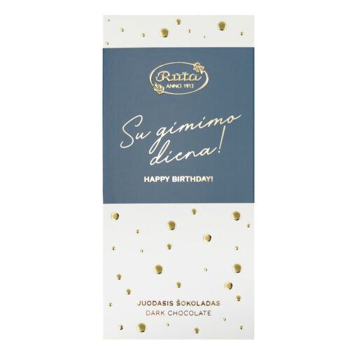 Rūta Šokoladas „Su gimino diena!” , 70g
