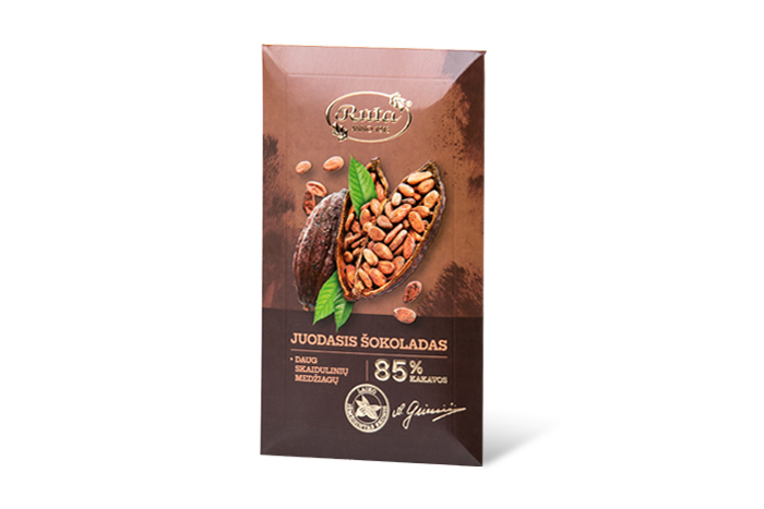 Šokoladas 85% vokelyje, 90g