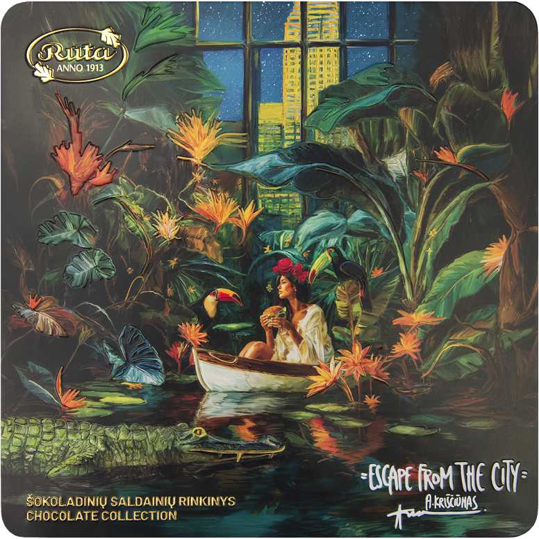 Rūta saldainių rinkinys „Escape from the City“ (165 g)