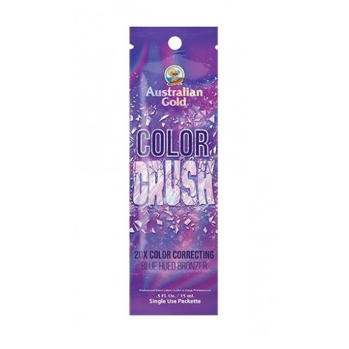 Australian Gold Color Crush 20x Color Correcting Blue Hued Bronzer Įdegį skatinantis losjonas, 15ml