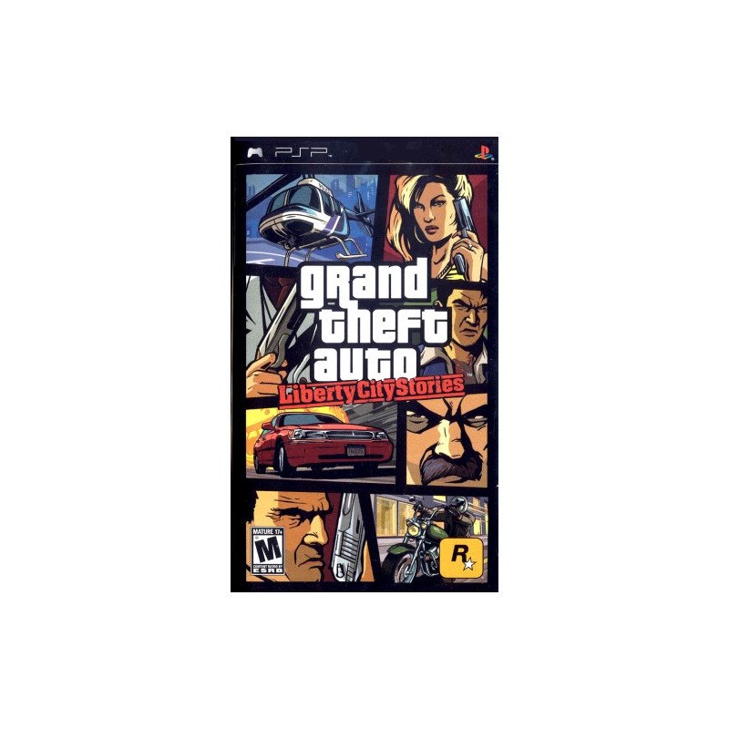 GRAND THEFT AUTO: LIBERTY CITY STORIES PSP  naudotas