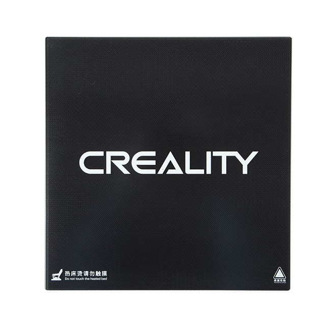 Silicio karbido (carborundum) stiklas 3D spausdintuvui 235x235mm ENDER-3 CREALITY 3007020013 / 6004010027