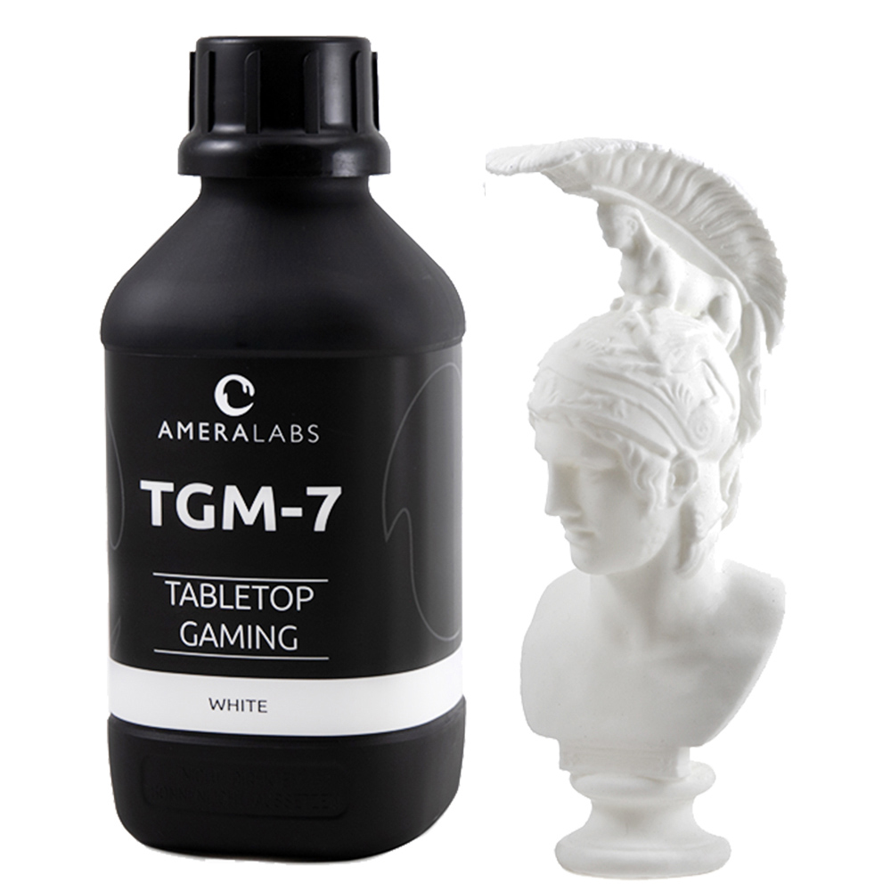 Derva 3D spausdinimui TGM-7 1kg balta AMERALABS