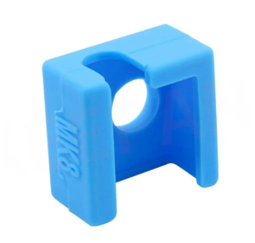 Silikoninis dangtelis 3D spausdintuvo MK8 kaitinimo blokui