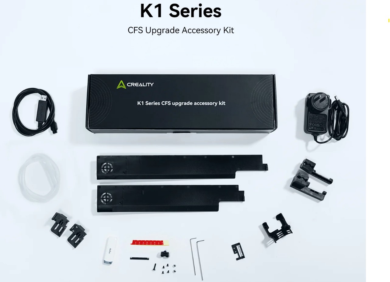 Priedų komplektas skirtas K1 / K1MAX serijos spausdintuvams jungti su CFS moduliu CREALITY