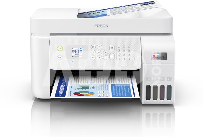 Epson Multifunctional printer | EcoTank L5296 | Inkjet | Colour | 4-in-1 | Wi-Fi | White