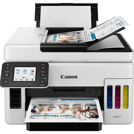 Spausdintuvas Canon MAXIFY GX6050 Colour, Inkjet, Colour Inkjet Multifunction Printer, A4, Wi-Fi, Gr