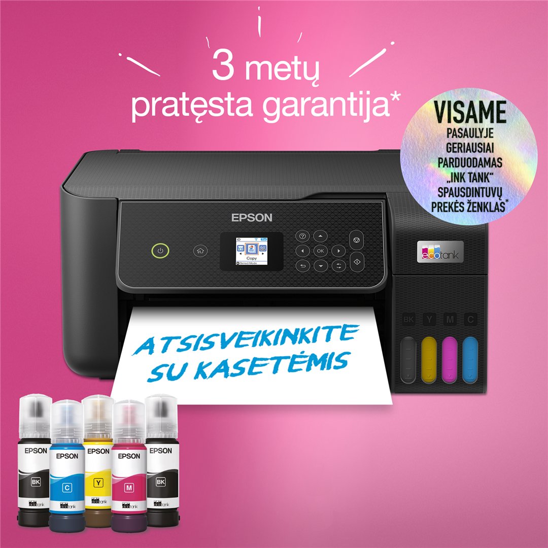 Spausdintuvas EPSON EcoTank L3280 MFP
